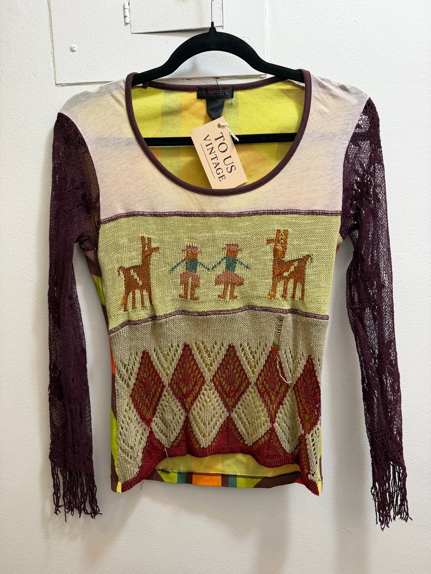 Custo Barcelona Llama shirt “as is” - TUV #787906