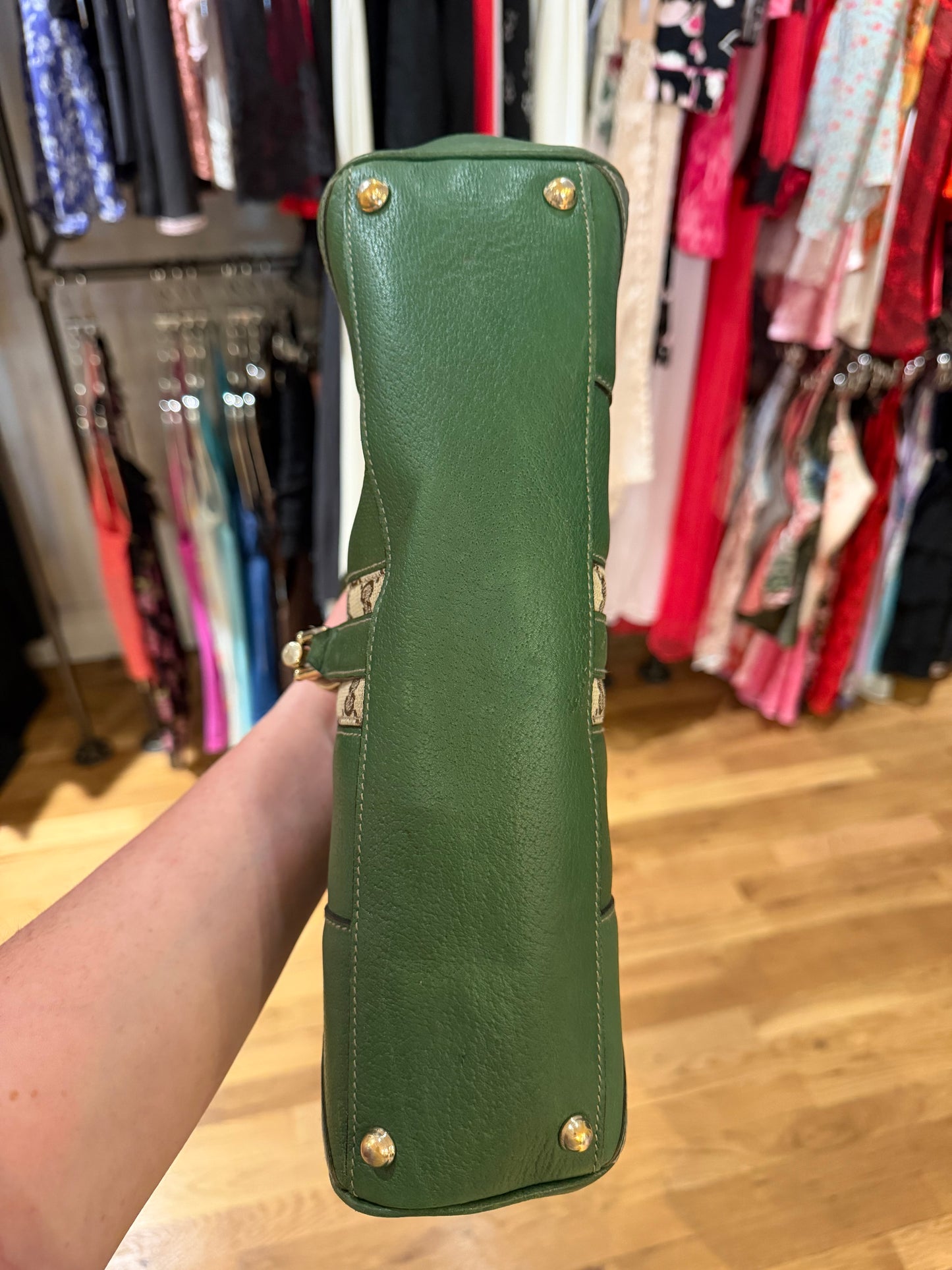 Green Gucci Jackie - sku TUV #5678