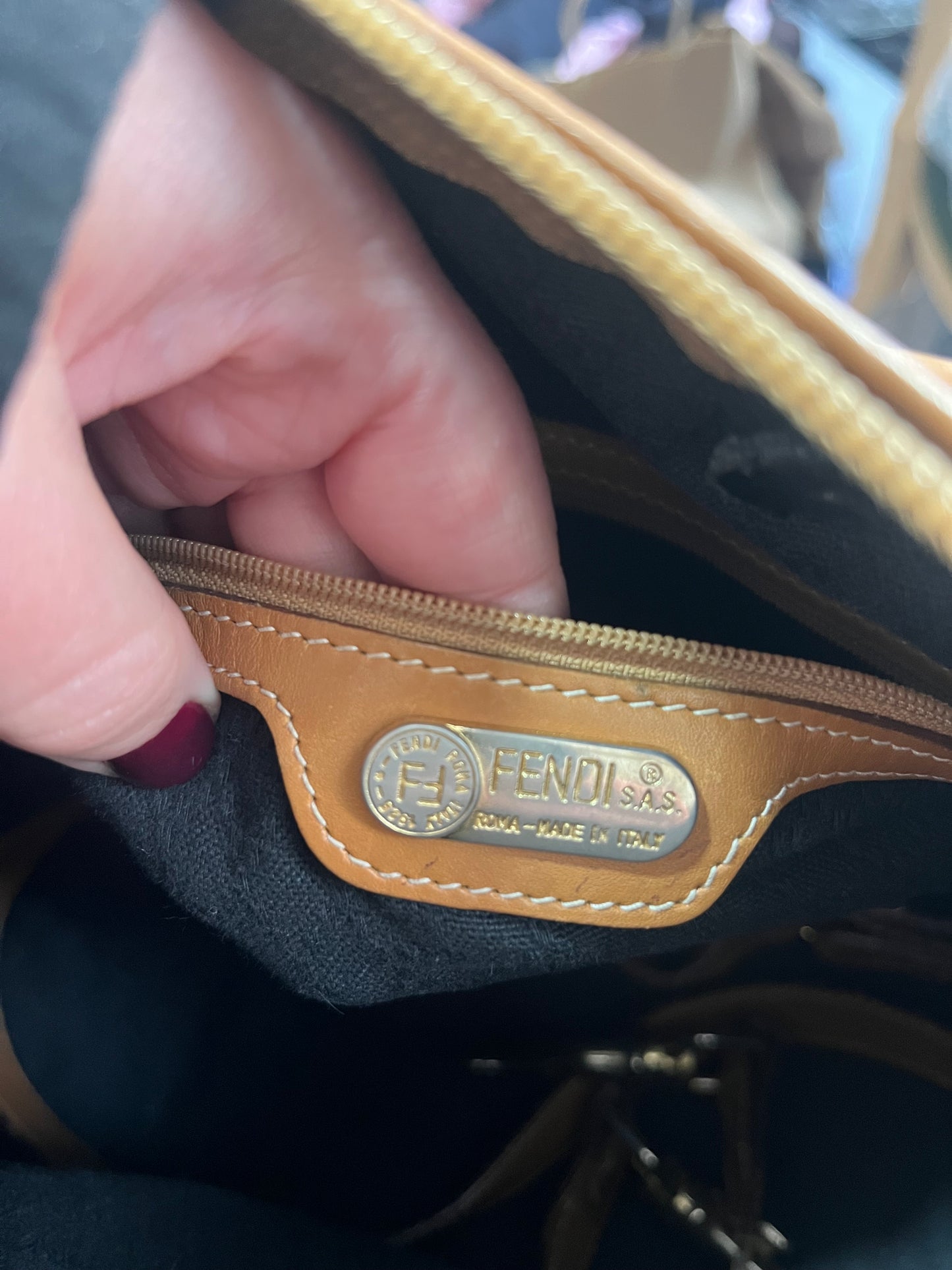 Vintage 90s Zucca Boston Bag