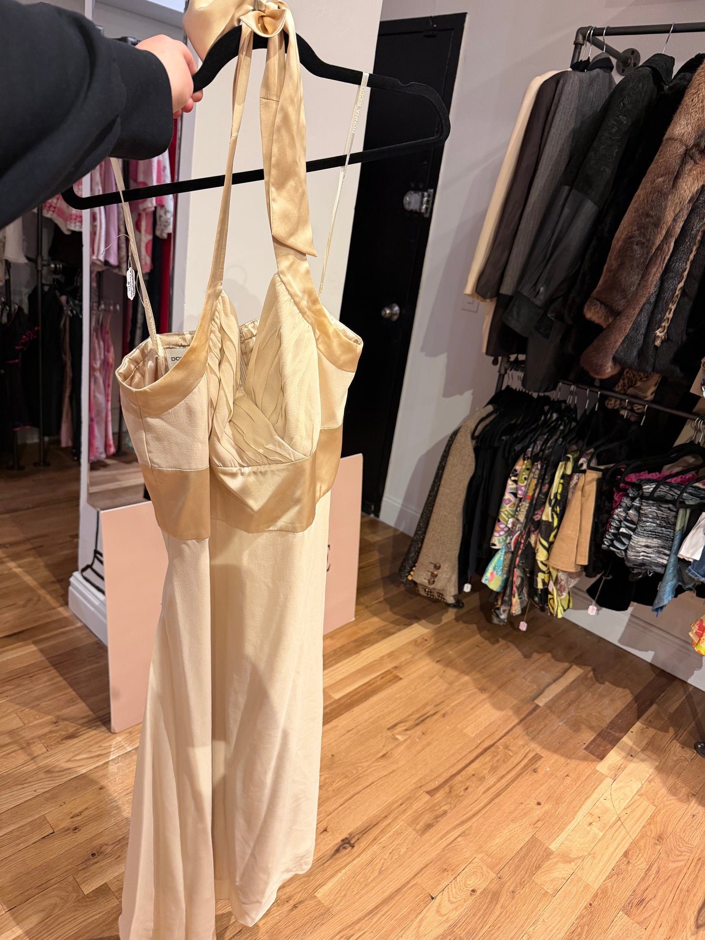 Champagne gown size 12