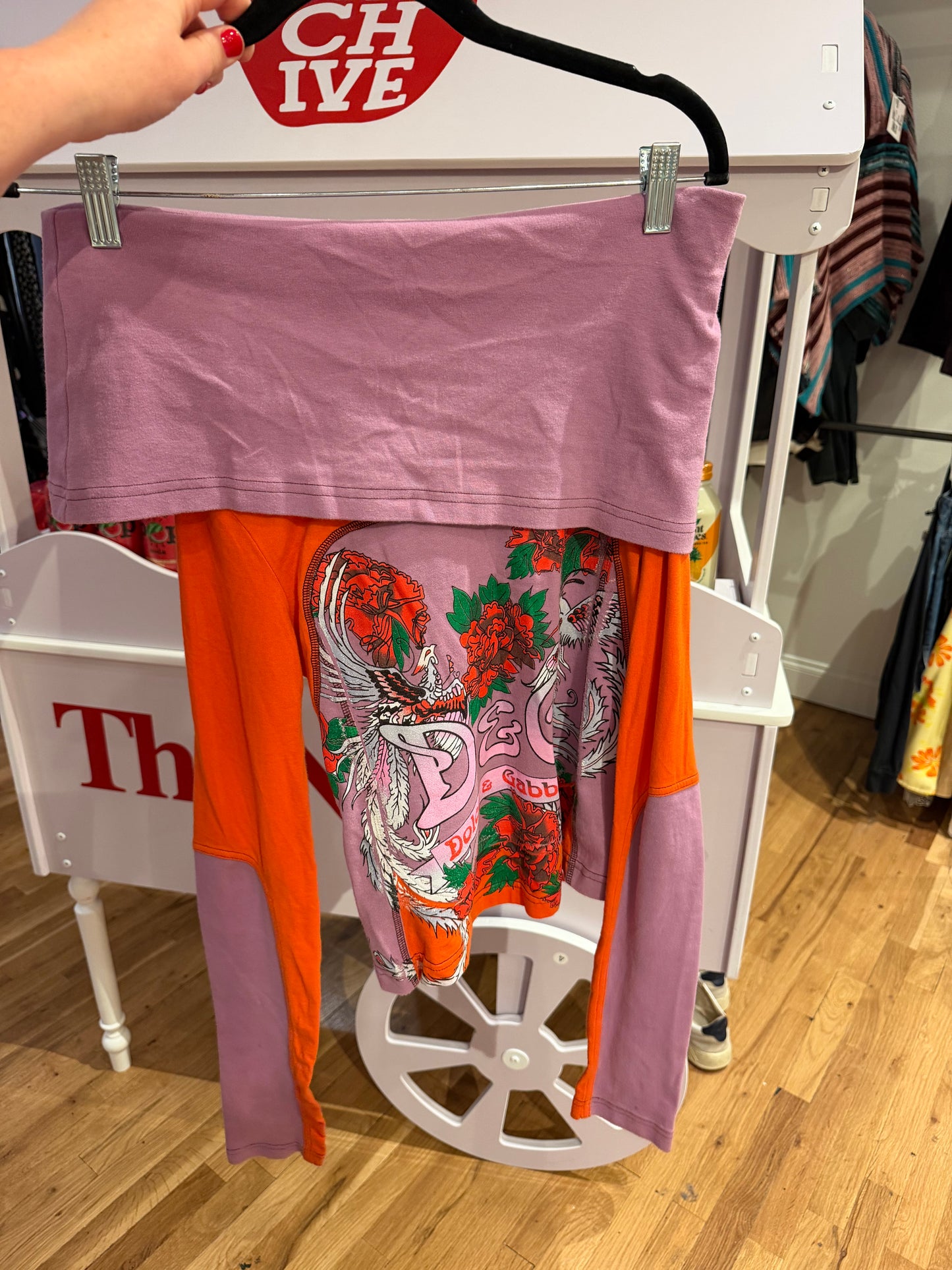 Dolce & Gabbana purple and orange top - sku TUV #32