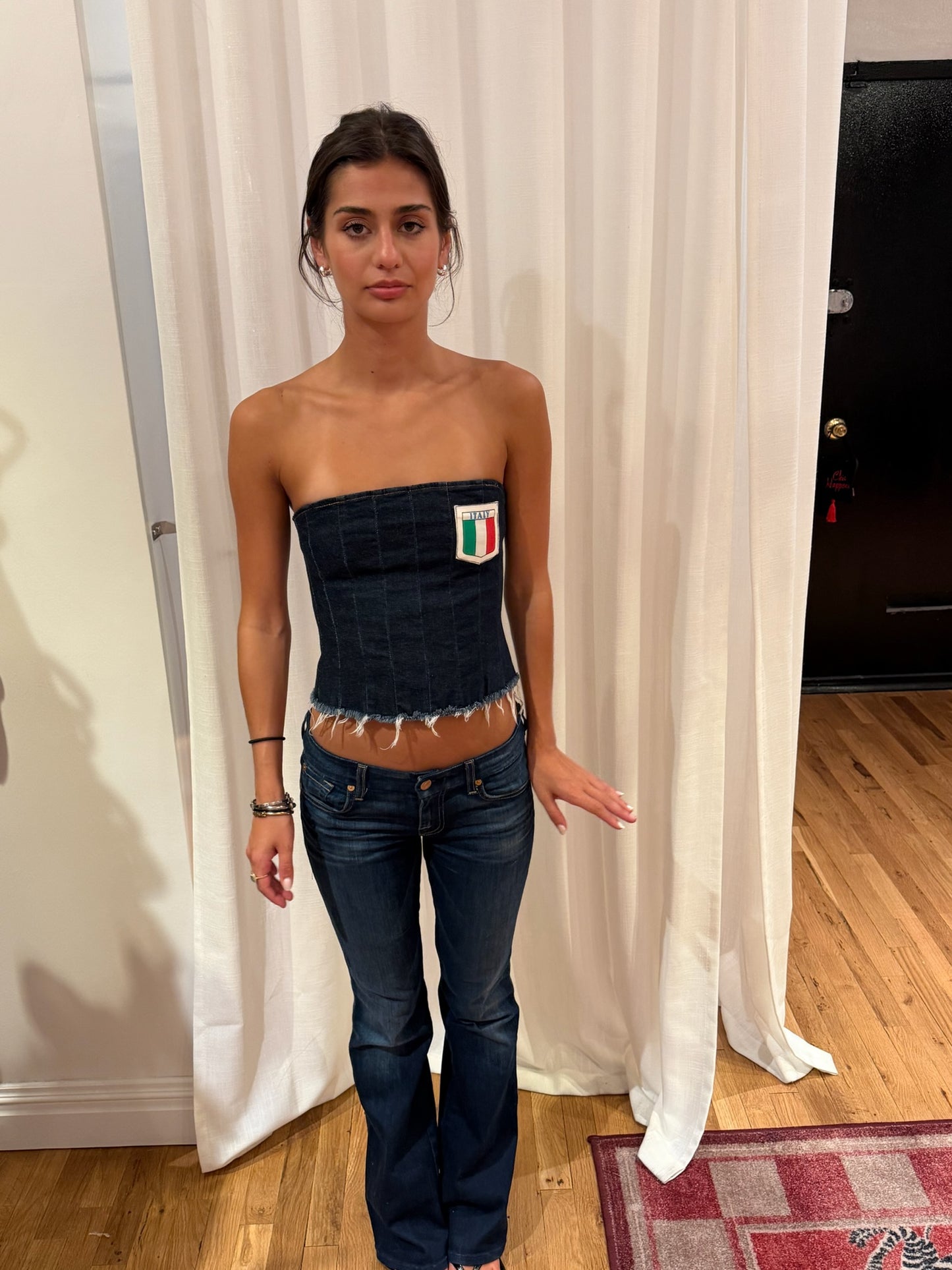Dolce & Gabbana Italy denim tube top - sku tuv #424242