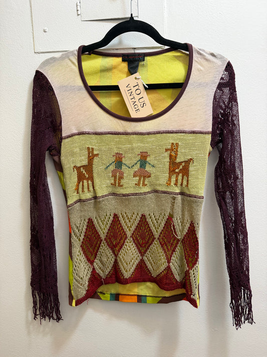Custo Barcelona Llama shirt “as is” - TUV #787906
