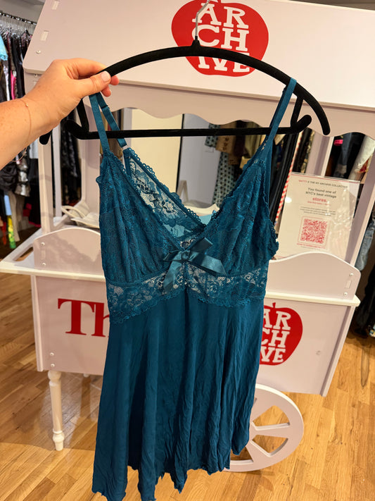 Blue slip dress - TUV #543256