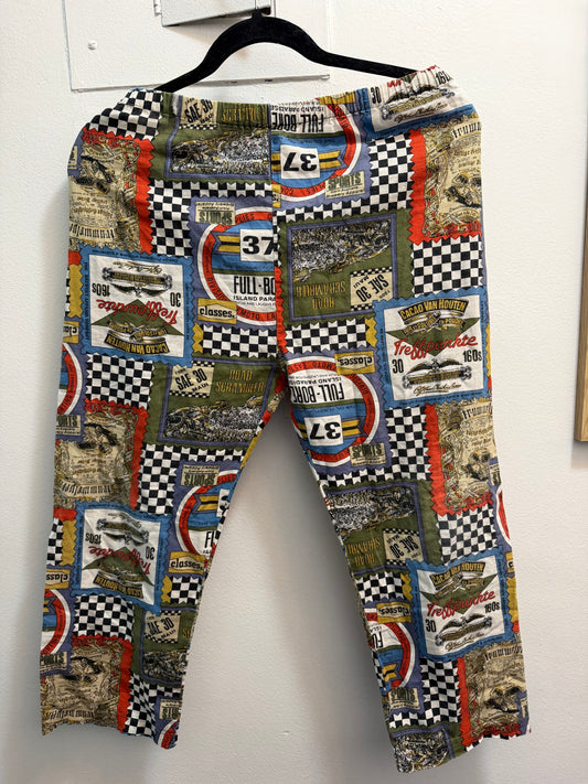 Vintage racing capris - sku TUV #51