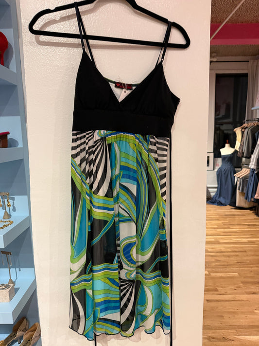Y2k psychedelic Dress TUV #91