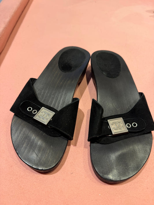 Vintage Chanel Mule slides size 37 - TUV #55