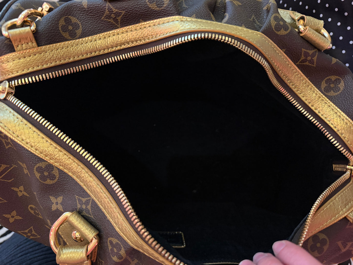 Authentic Louis Vuitton Limited Edition Monogram Leopard Stephen Bag with Leopard Pony Hair circa 2006