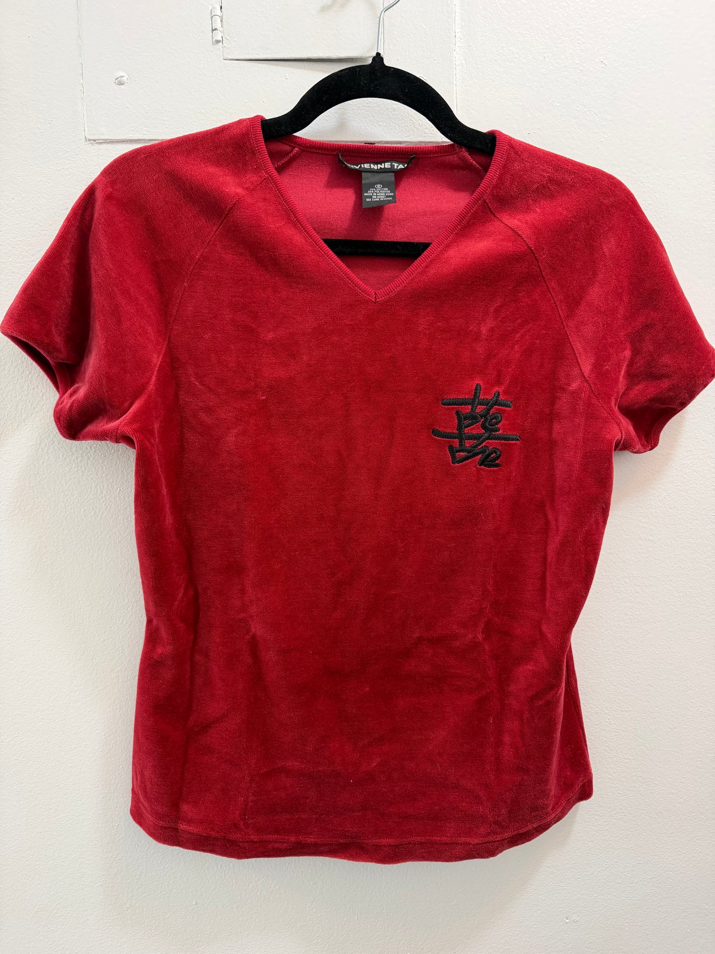 Vintage Vivienne Tam y2k red Asian top - TUV #87925