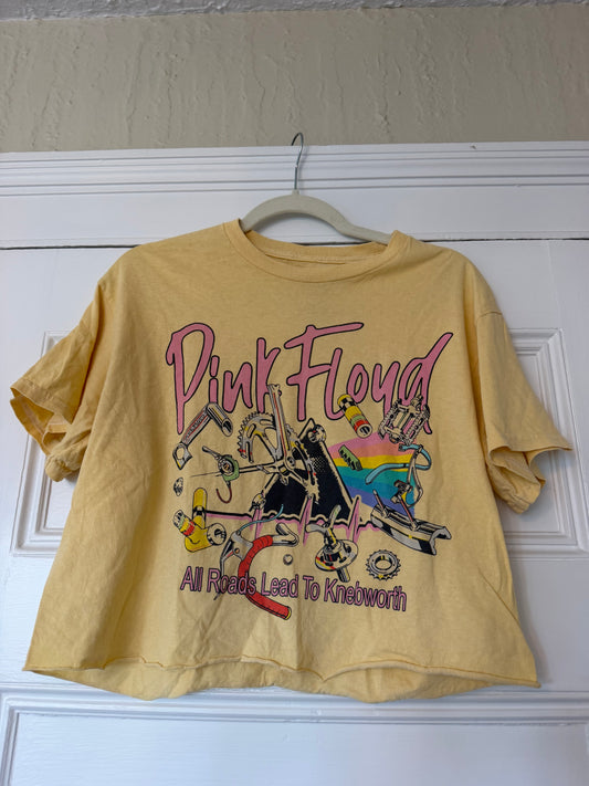Yellow Pink Floyd tee - sku TUV #87690