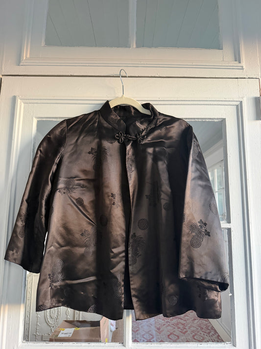 Black Asian tang jacket - sku tuv #65789