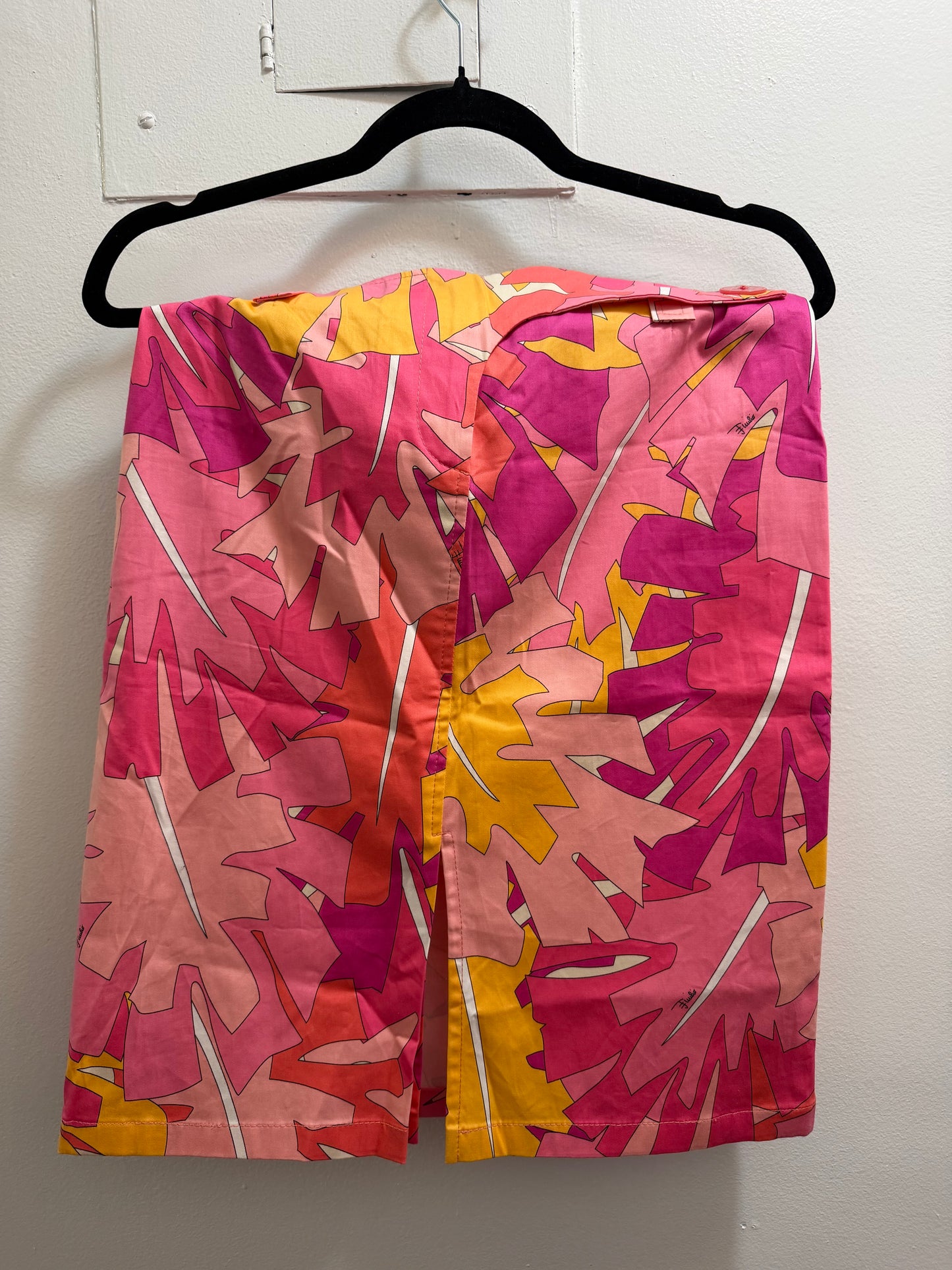 Emilio Pucci palm pink and orange suit set - TUV #123234