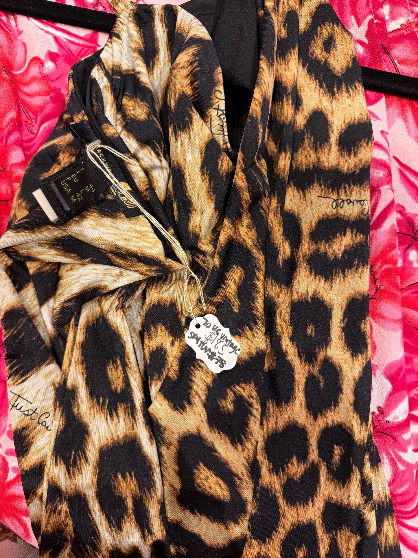 Just Cavalli Cheetah Dress size L - sku tuv #78