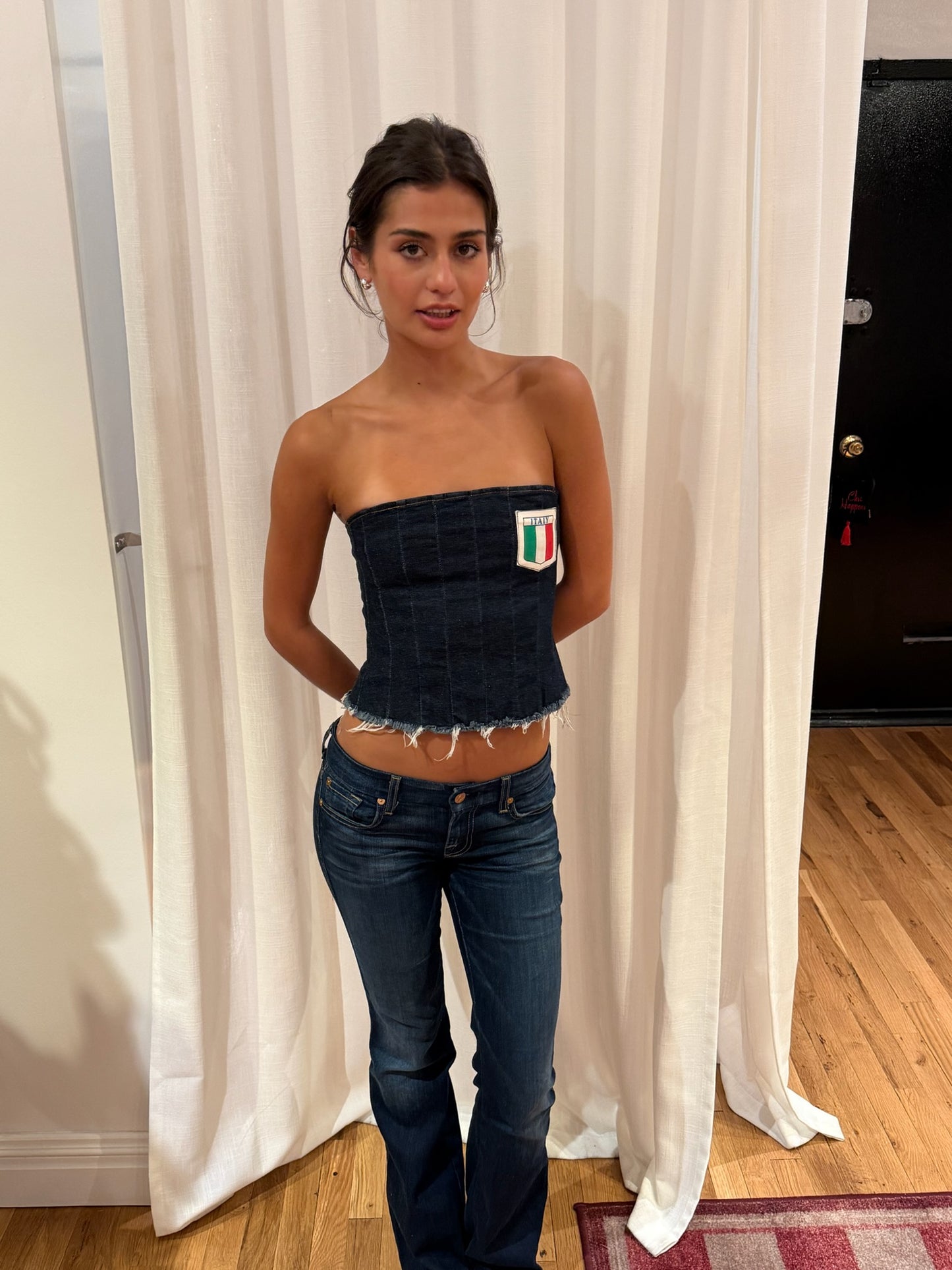 Dolce & Gabbana Italy denim tube top - sku tuv #424242