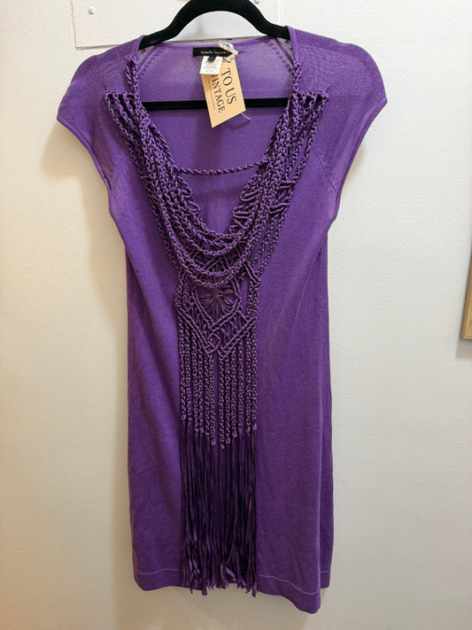 Purple Nanette Lepore tassel dress - TUV #556567
